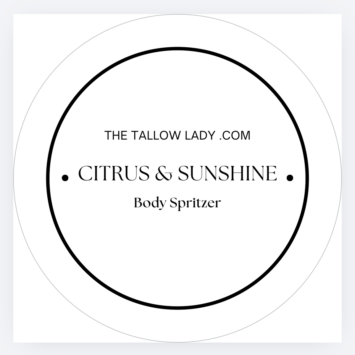 Body Spritzer