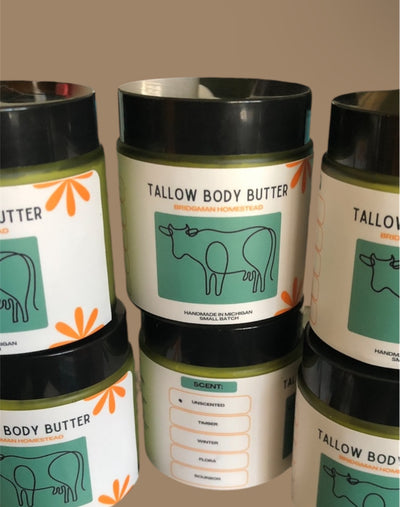Tallow body butter