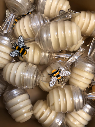 Honey whipped lip balm