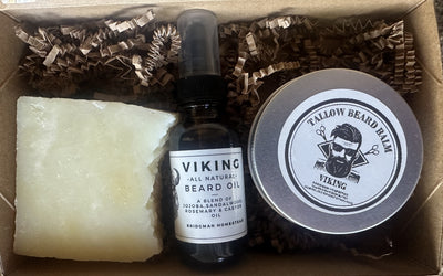 Tallow All-natural Beard gift set